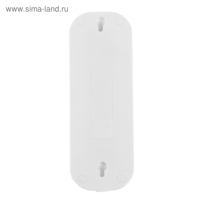 Колодка Smartbuy, 3 розетки, 10 А, 2200 Вт, без з/к, белая Колодка Smartbuy, 3 розетки, 10 А, 2200 Вт, без з/к, белая
