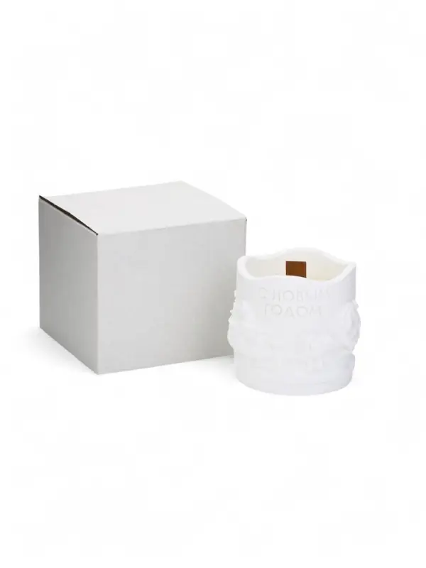 Свеча ароматическая гипс «Новый год», аромат цитрус