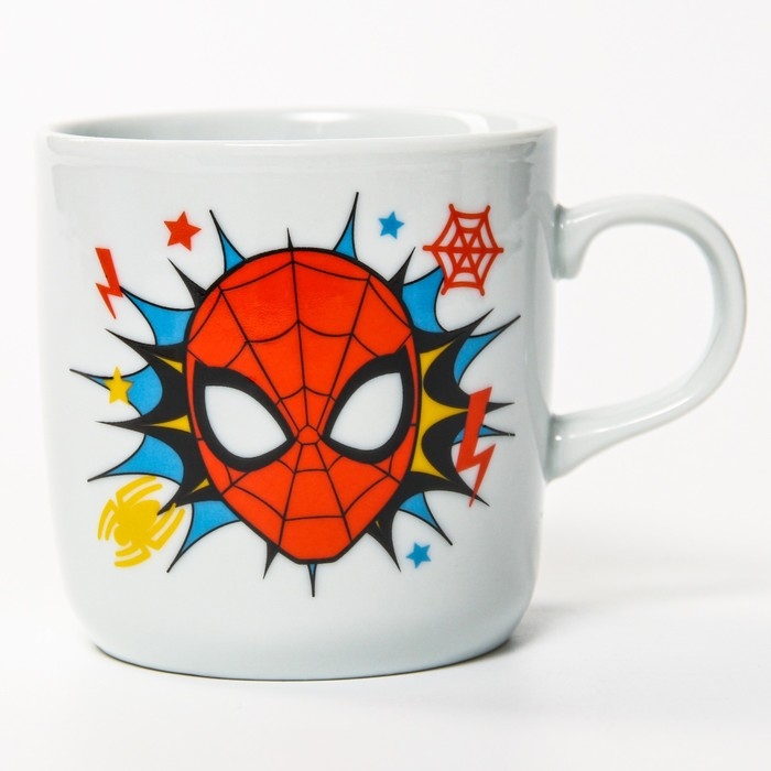 Набор посуды «Человек-паук», три предмета: кружка 250 мл , тарелка 18 см, салатник 350 мл