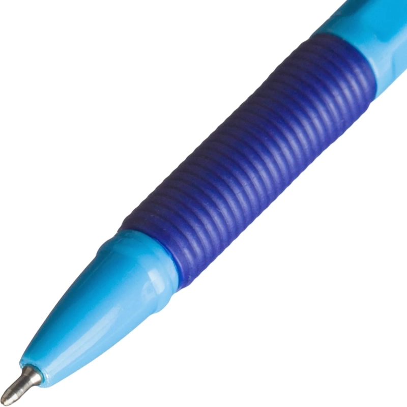 Ручка шариковая неавтомат. Velex X 0,5мм синяя манж, гол.корп