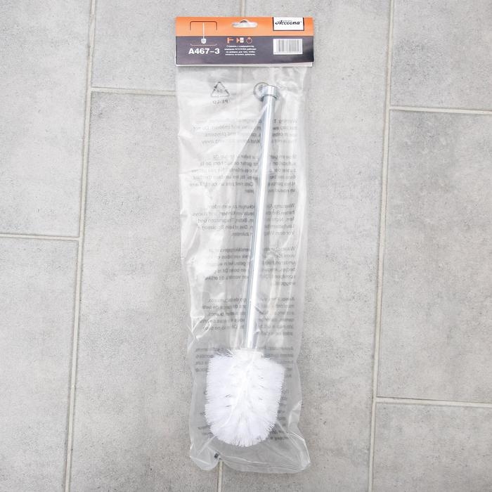 Ёршик для унитаза Accoona, 6,6×6,6×35,5 см Ёршик для унитаза Accoona, 6,6×6,6×35,5 см