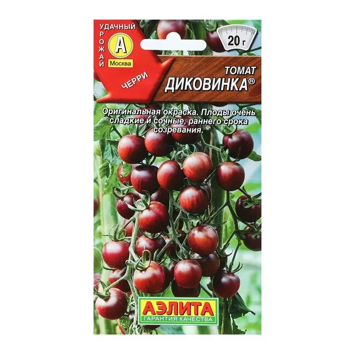 Семена Томат Семена Томат "Диковинка", индетерминантный,высокорослый 20 шт