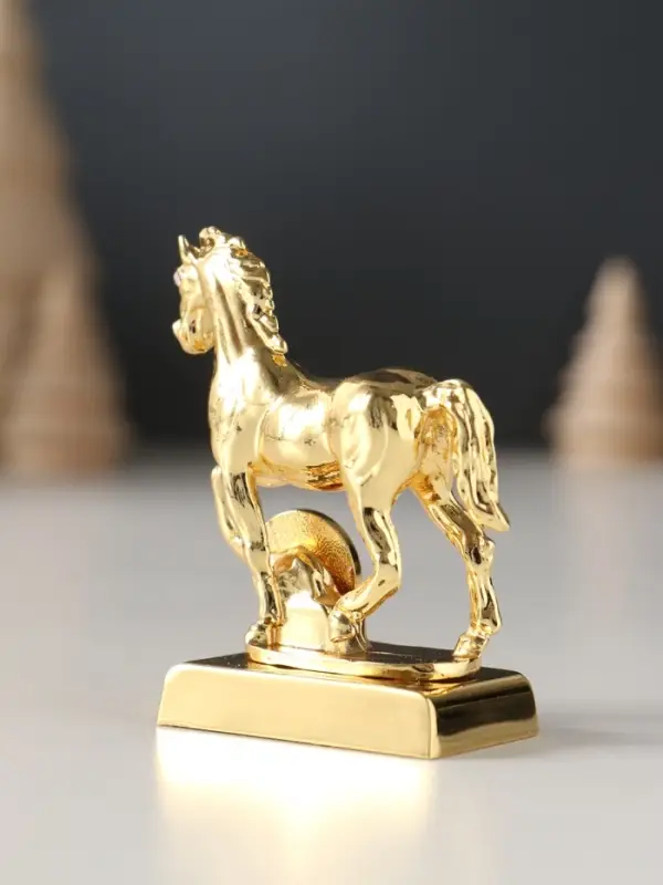 Сувенир Лошадь с монеткой и пожеланием  Сувенир Лошадь с монеткой и пожеланием "Здоровья", 5,5х2,5х6 см.