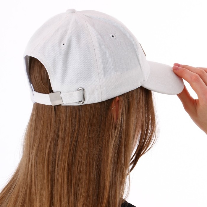 Кепка Prosecco, цвет белый, р-р 56