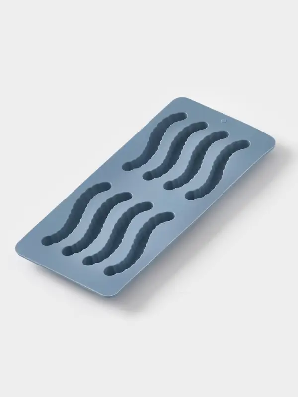 Форма для мармелада  Форма для мармелада "Червячки" 20x10x1,5 см