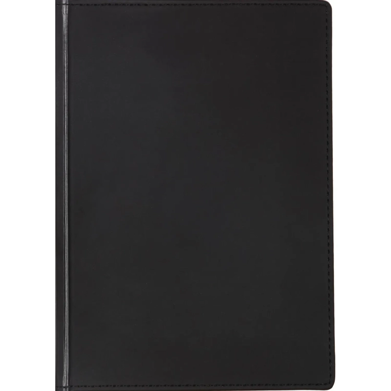 Ежедневник недатированный А5+, 136л, VELVET черный  3-115/04