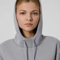 Худи унисекс Begi, серое, размер XS