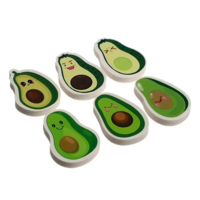 Ластик фигурный Ластик фигурный "Авокадо", МИКС (штрихкод на штуке)