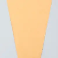 Конус для цветов, крафт с пленкой, 28×9×44cm, крафтовый