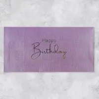 Подарочный конверт Happy Birthday, тиснение, дизайнерская бумага, 22 × 11 см