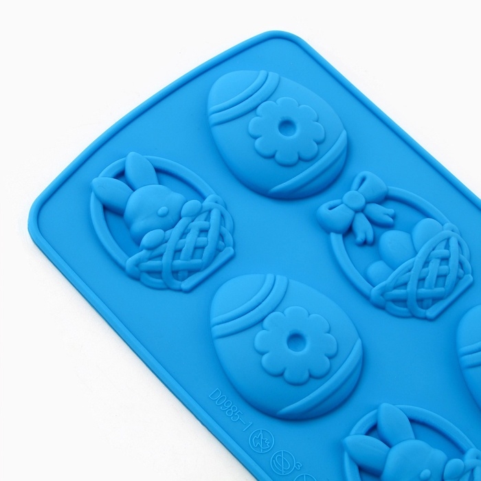 Силиконовая форма для выпечки на Пасху «Пасхальная композиция», 10.6 х 20.7 см Силиконовая форма для выпечки на Пасху «Пасхальная композиция», 10.6 х 20.7 см