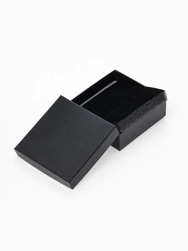 Коробочка подарочная под набор &laquo;Минимал&raquo;, 9&times;9 см, (полезная часть 8.5&times;8.5 см), чёрная