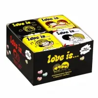 Освежающие конфеты Love is, в форме сердца, со вкусом морской соли и лимона, 20 г