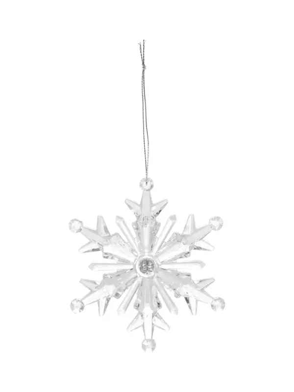 Подвеска светодиодная «Ледяная снежинка» 11 см, 1 LED, от батареек LR41×3, свечение RGB Подвеска светодиодная «Ледяная снежинка» 11 см, 1 LED, от батареек LR41×3, свечение RGB