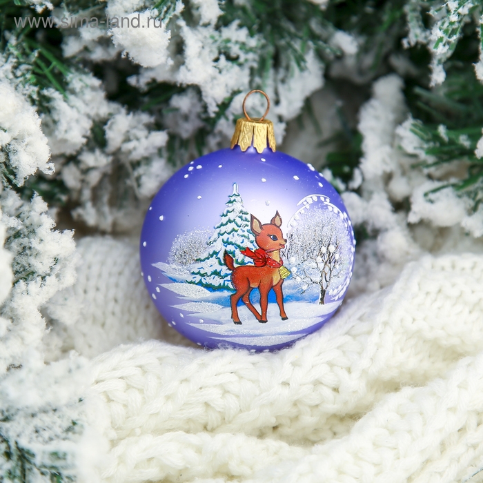 Шар Шар "Оленёнок" 6,5 см микс