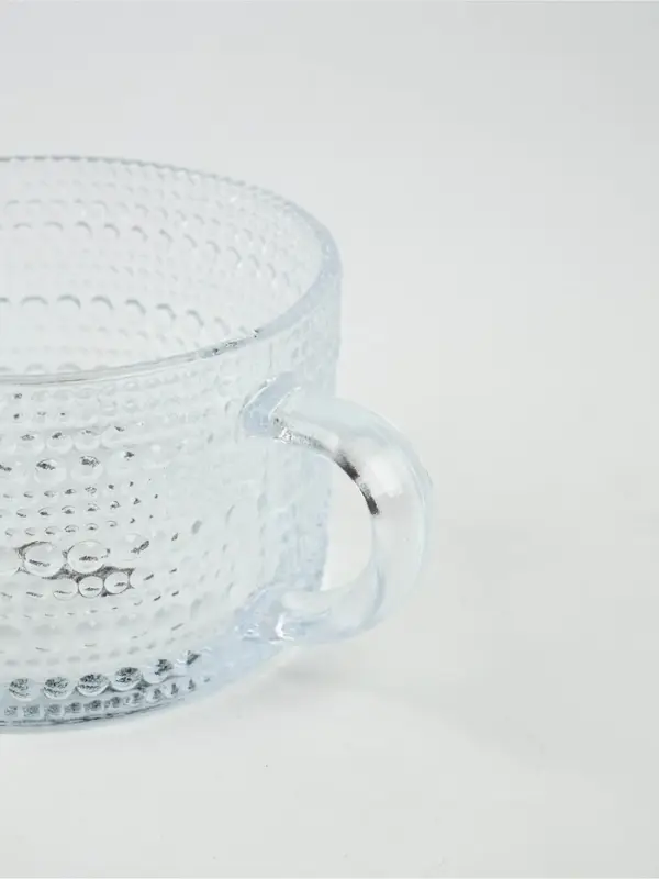 Кружка новогодняя стеклянная &laquo;Тепла и уюта&raquo;, 450 мл, с крышкой