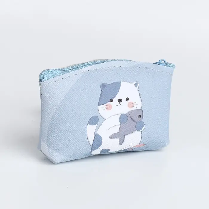 Кошелёк детский &laquo;Котик&raquo; Выбражулька, маленький, монетница, МИКС