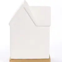 Фигурка керамическая с подсветкой &laquo;Дом с оленем и шишками&raquo; 12&times;8.2&times;18 см