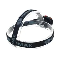Фонарь налобный тм ЕРМАК, COB LED, 65 Лм, 3xAAA, 0,65 Вт, 6,5х4,7х3см, пластик