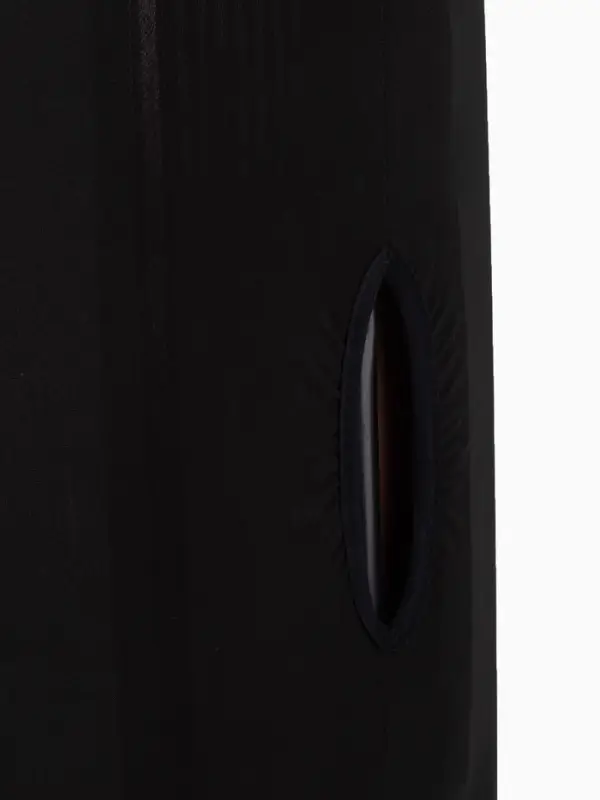 Чехол на чемодан на колёсах, 28" (L), однотонный, чёрный