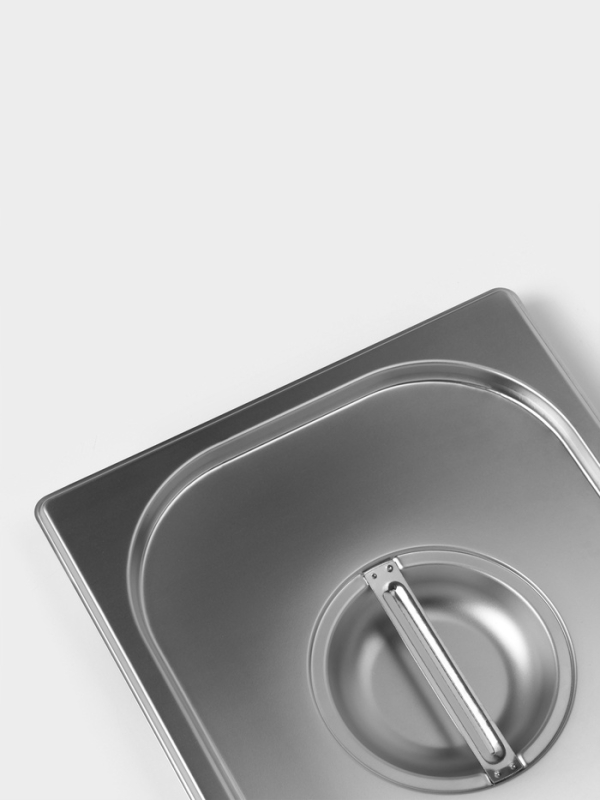 Крышка к гастроемкости 1/2 325x265 мм, толщина 0,8 мм Крышка к гастроемкости 1/2 325x265 мм, толщина 0,8 мм