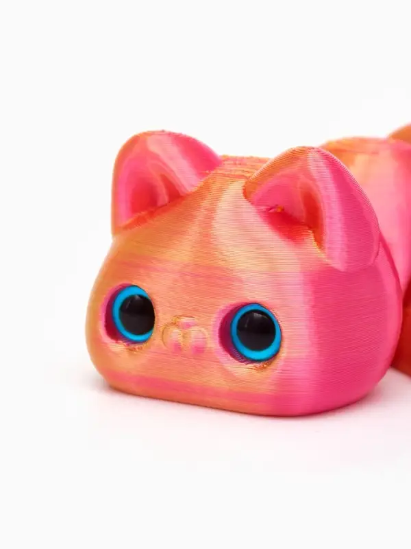 3Д - печатная игрушка &laquo;Кошка&raquo;, подвижная, цвет МИКС