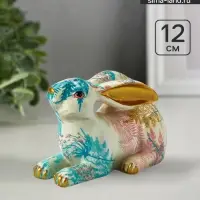Фигурка полистоун TAKE IT EASY &laquo;Весенний зайчик&raquo;, лежит, 10&times;19&times;12 см