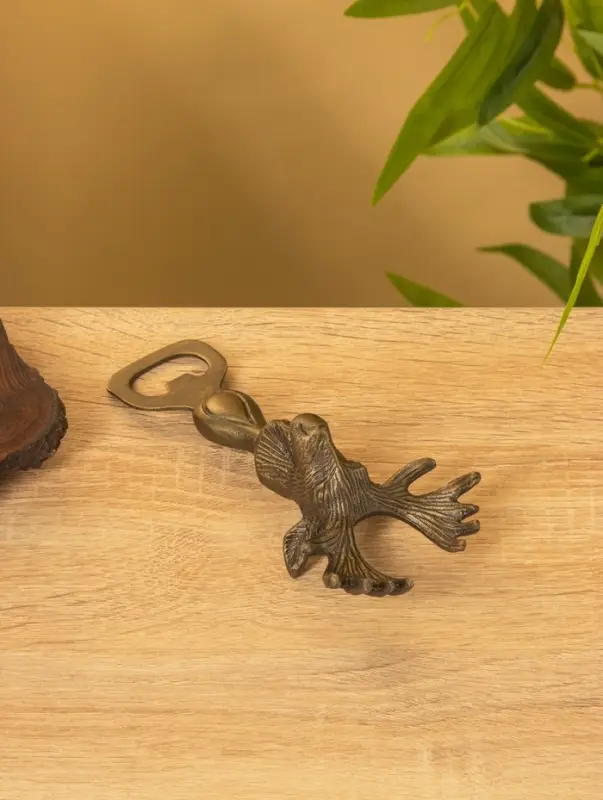 Открывашка Открывашка "Лось" 15,5х7,5х5 см, алюминий