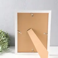 Фоторамка пластик формат А4 см "Остин" бело-серый 33,5х24,5х1,5 см