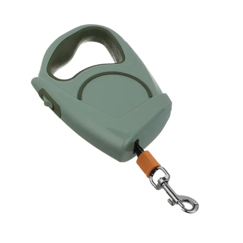 Рулетка для животных тм VETTA, пластик, нейлон, хаки, 3м