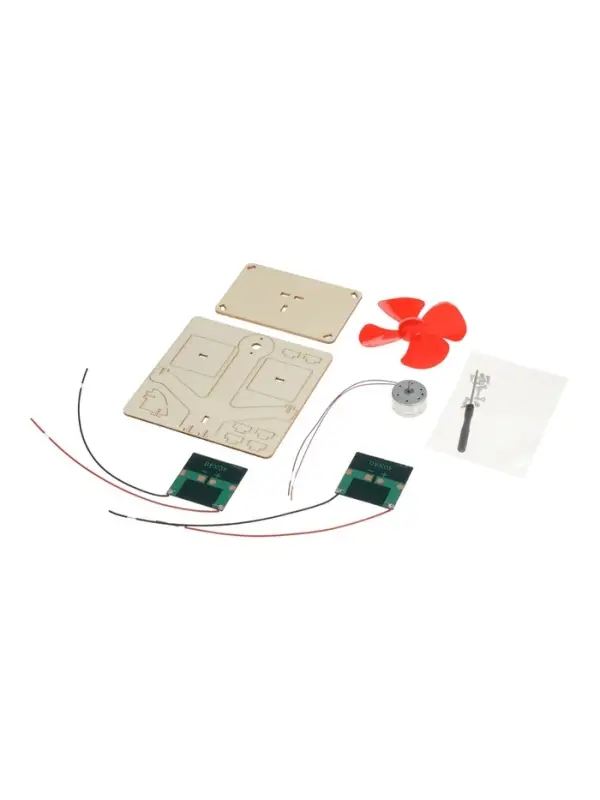 Конструктор электронный &laquo;Солнечный ветряк&raquo;, работает от солнечной батареи