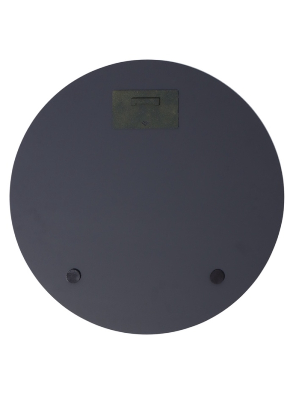 Зеркало интерьерное настенное круглое c окантовкой d=50 см, белый