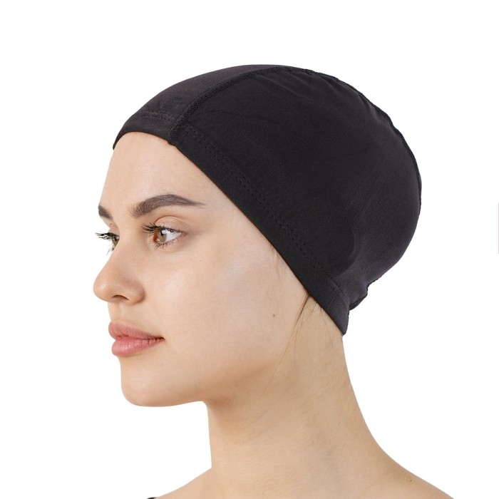 Шапочка для плавания взрослая ONLYTOP, тканевая, обхват 54-60 см Шапочка для плавания взрослая ONLYTOP, тканевая, обхват 54-60 см