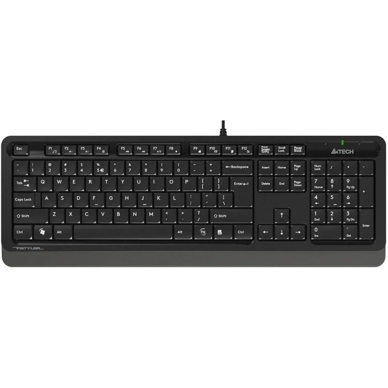 Клавиатура A4Tech Fstyler FK10 черный/серый USB (1147518)