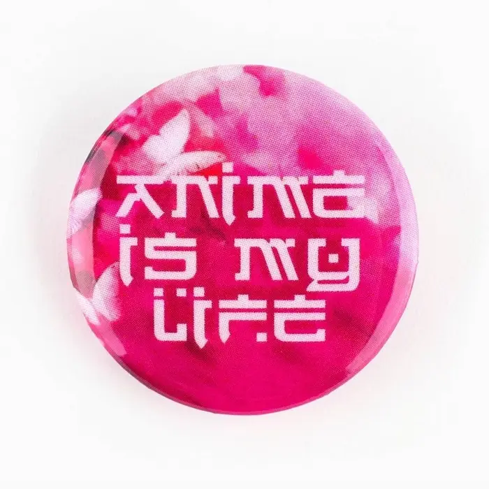 Значок металлический закатной «Милые анимешки», d=2.5 cм, МИКС