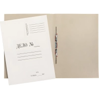 Скоросшиватель картон. ДЕЛО 440г/м2 мелованн 20шт/уп 1496206,1496177