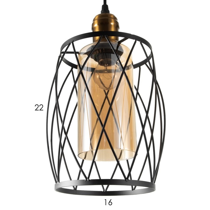 Светильник BayerLux 2112/1BK E27 40Вт черный 15х15х100 см Светильник BayerLux 2112/1BK E27 40Вт черный 15х15х100 см