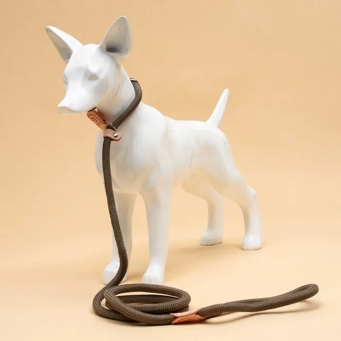 Ринговка для собак, 150&times;1 см, бежевая