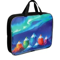 Папка с ручками Calligrata &laquo;Сияние&raquo;, А4, 70 мм, 350&times;270, текстиль