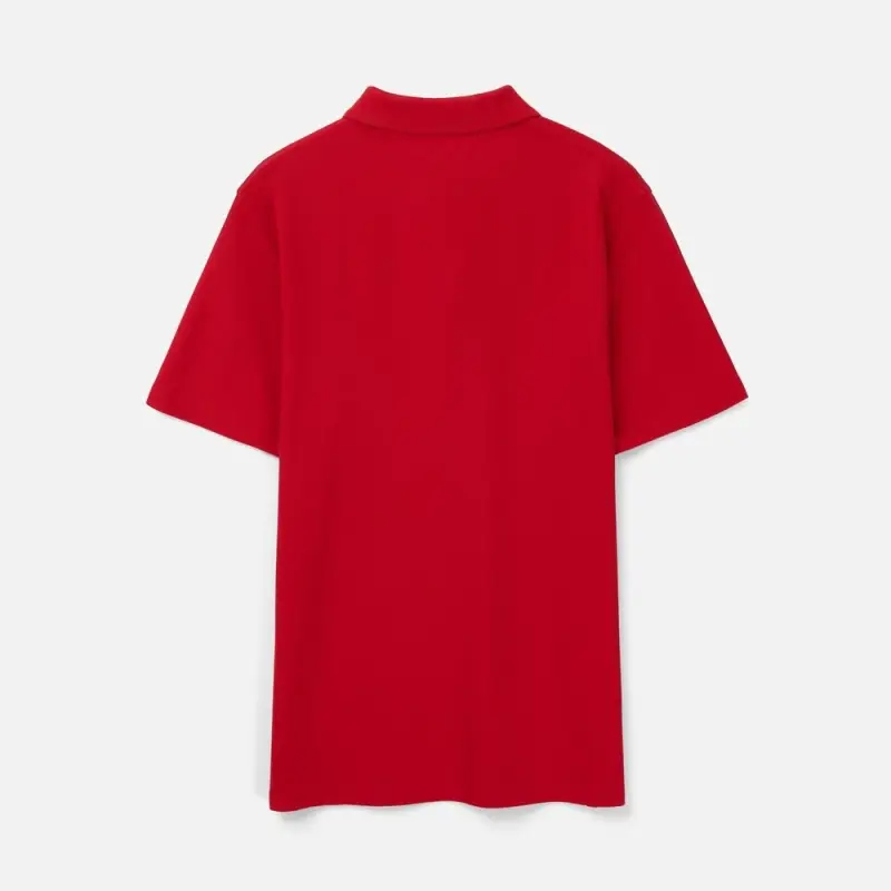 Рубашка поло унисекс Tervise, красная, размер S