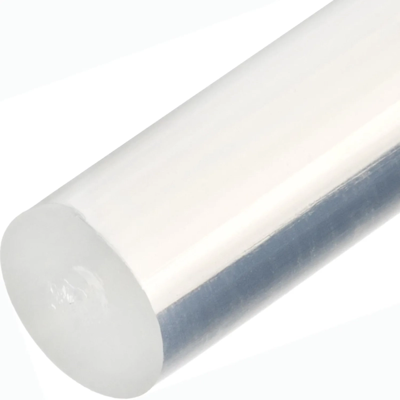 Стержни клеевые прозрачные 7x200, упаковка 10 штук, Topfort