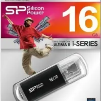 USB накопитель 16 GB Silicon Power Ultima U02 Black