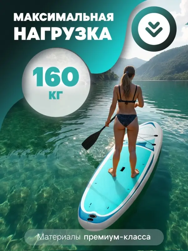 Сапборд надувной TOURING KELPIE 12.6", 383&times;80&times;15 см
