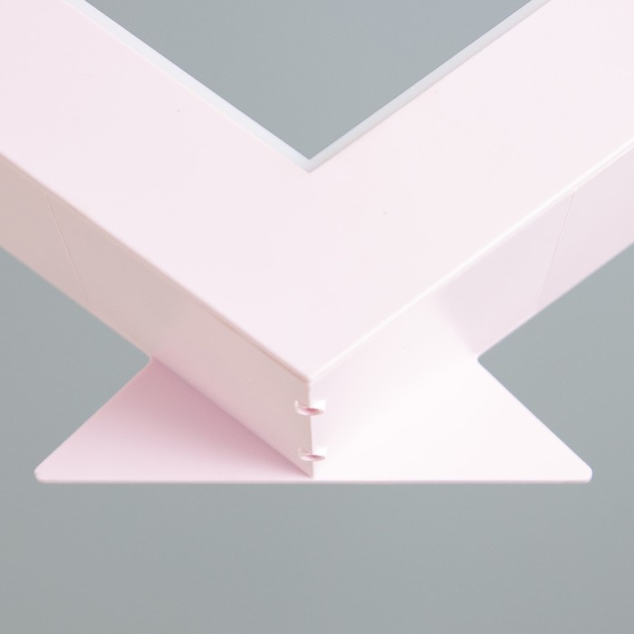 Настольная лампа Настольная лампа "Сердце левитация" LED USB розовый 24х22 см RISALUX