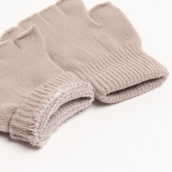 Митенки MINAKU ,цв. бежевый, р-р 15 (6-8 лет) Митенки MINAKU ,цв. бежевый, р-р 15 (6-8 лет)