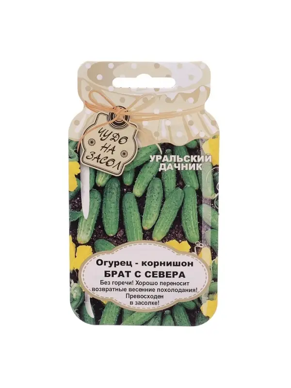 Семена огурца  Семена огурца "Брат с Севера", 10 шт.