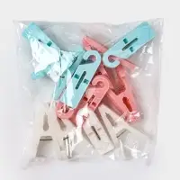 Набор прищепок бельевых 12 шт, пластик