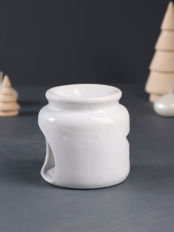 Набор: аромалампа для эфирных масел, мелтсы из воска ароматические «Звезда», белая, 7.5×7.5×8 см Набор: аромалампа для эфирных масел, мелтсы из воска ароматические «Звезда», белая, 7.5×7.5×8 см