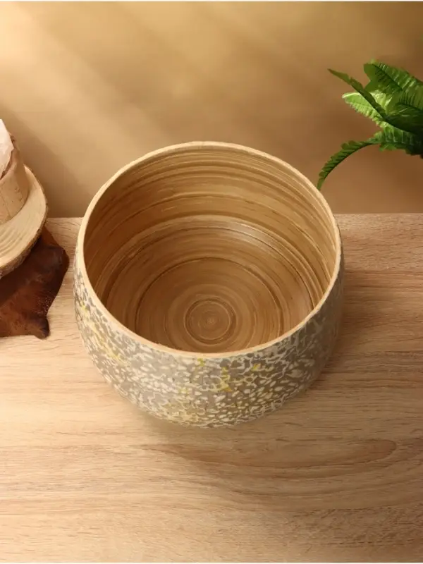 Ваза, 25&times;25&times;15 см (&plusmn; 3 см), бамбук