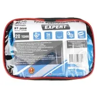 Трос буксировочный (усиленный,цвет-синий) AVS EXPERT ST-205S 20т 5м.петли